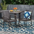 thumbnail image 6 of Afuera Living Outdoor Wicker Dining Chair in Multibrown (Set of 2), 6 of 13