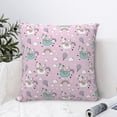 thumbnail image 4 of Honeii Llama Unicorn and Rainbow Print Throw Pillow, Square Decorative Pillow Forms Soft Fluffy Plump Pillow Decorative Pillow Inserts,Couch Pillows-16"x16", 4 of 7