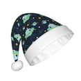 thumbnail image 2 of Cauagu Galaxy With Ufo for Adult Christmas Hat,1-Pack Xmas Holiday Hat Santa Hat for Women & Men Festive Headwear Accessories Fit for Christmas/New Year/Party, 2 of 6