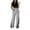Grey, variant on Tittly Lounge Pants Women Cotton Pants for Women Casual Sweatpants Women Loose Wide Leg Elastic Waist Drawstring Cargo Striped Sweat Pants Pants for Women Trendy Comfy Pants Women Black L