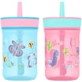 thumbnail image 2 of Contigo Kid's 14 oz. Leighton Tumbler 2-Pack - Butterflies & Honeybees/Llamas, 2 of 5