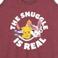 thumbnail image 3 of Pokémon - The Snuggle Is Real Pikachu And Sylveon - Women's Racerback Tank Top, 3 of 5