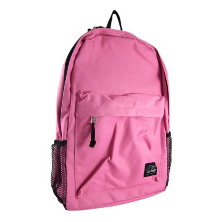 Zeckos Bubble Gum Pink Backpack Book Bag School Pack Bubble Gum Pink Backpack Book Bag School Pack