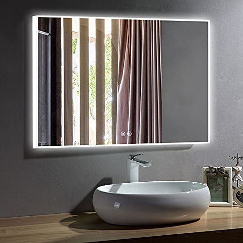 Dp Home Lighted Bathroom Vanity Mirrors, Best Lighted Bathroom Wall Mirrors