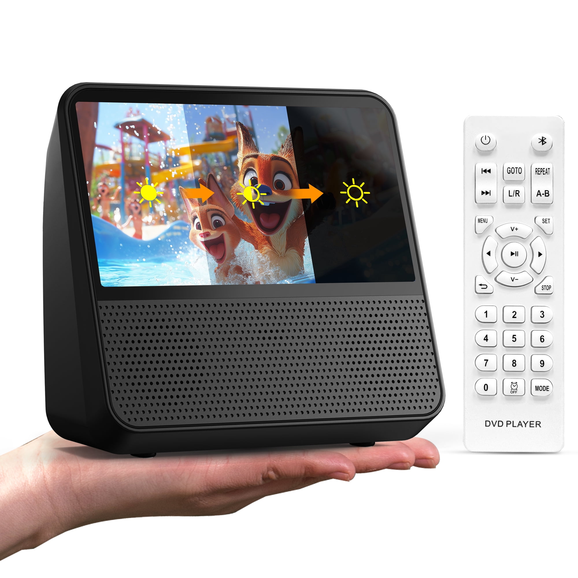 Portable DVD Player Black