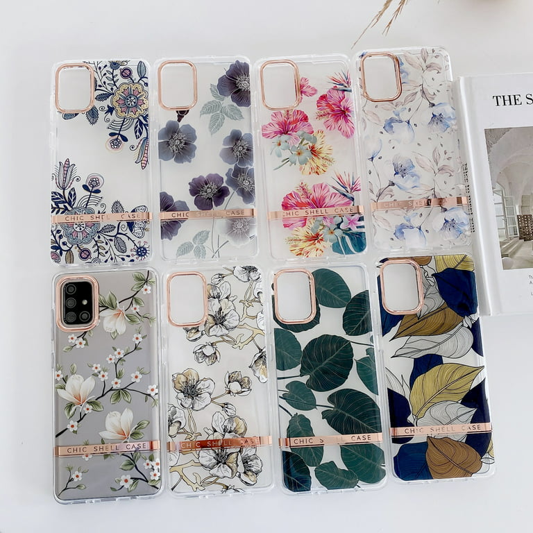 For Samsung Galaxy S23 Ultra Multi Color Pattern Clear Case