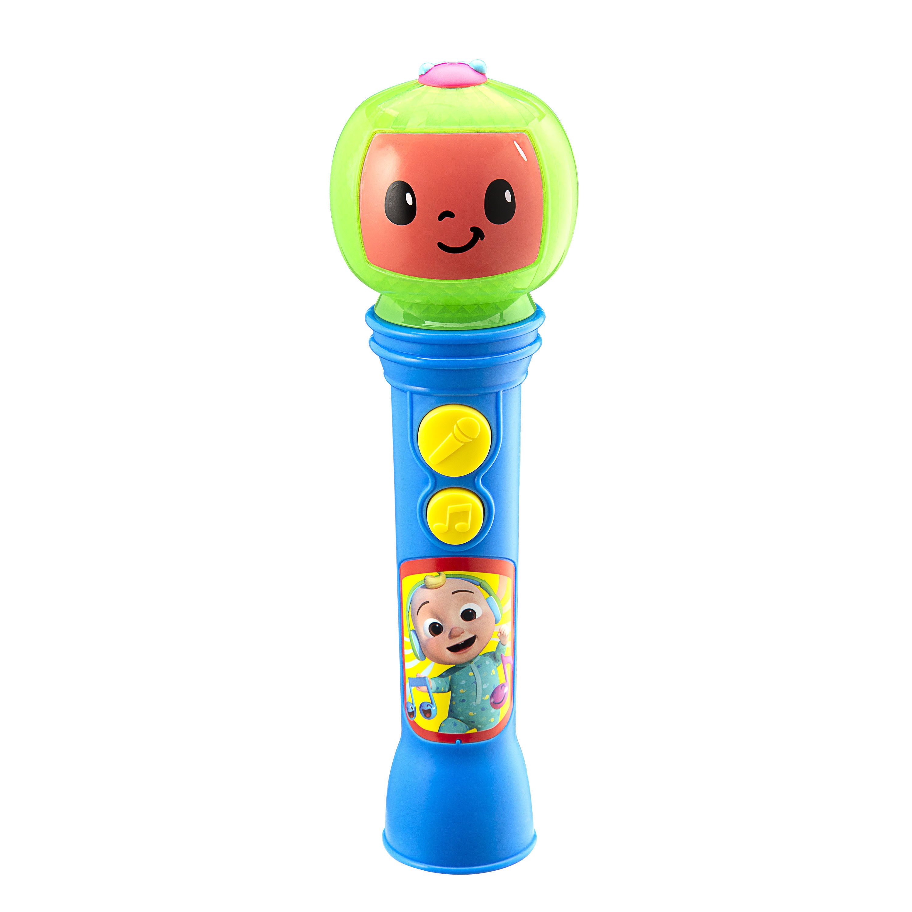 Cocomelon Sing Along Microphone, Includes Built-in Music and Lights, Children Ages 18+ Months