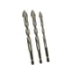 thumbnail image 5 of Brocas excéntricas de diente de sierra de cuatro flautas, vástago hexagonal, brocas multiusos para el hogar, para azulejos de hormigón y , 3x, 5 of 9