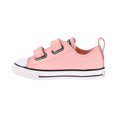 thumbnail image 4 of Converse Unisex Kids Chuck Taylor All Star Hook and Loop Glitter Casual & Dress Shoes, Storm Pink, 4 of 6