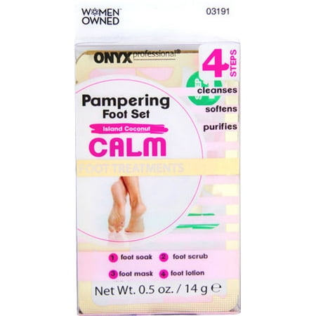 Onyx Professional Island Coconut Pampering Foot Treatment Set