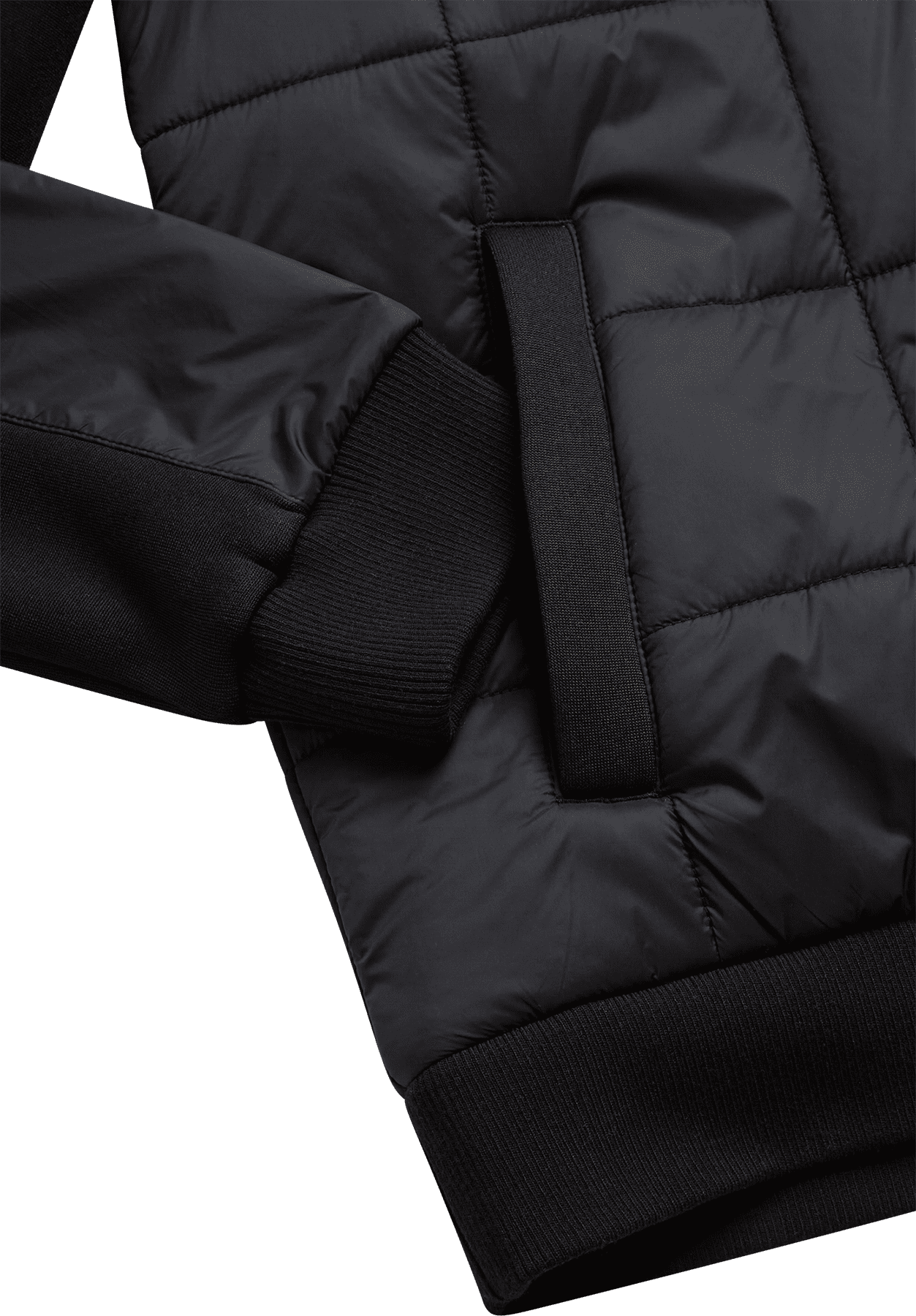 Reebok Men's and Big Men's Quilted Mixed Media Jacket, Sizes S-3XL
