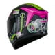 thumbnail image 2 of Casco Cerrado De Moto Kov Sparta Error Rosa Verde KOV Sparta Error, 2 of 4