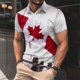 thumbnail image 2 of Camisas de Manga Larga para Hombres Casual Impreso Cuello Girado Abajo, Lado Dividido Botón Abajo Blusa para Al Aire Libre, Diario Y Primavera Verano, 2 of 5