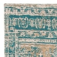 thumbnail image 5 of SAFAVIEH Classic Vintage Bedinn Oriental Polyester Runner Rug, Aqua, 2'3" x 8', 5 of 7