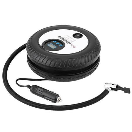 Lv. life 12V Digital Portable Car Tire Inflator Pump Air Compressor 260PSI for Car Ball Bike Air Boat, Air Compressor, 260PSI Tire