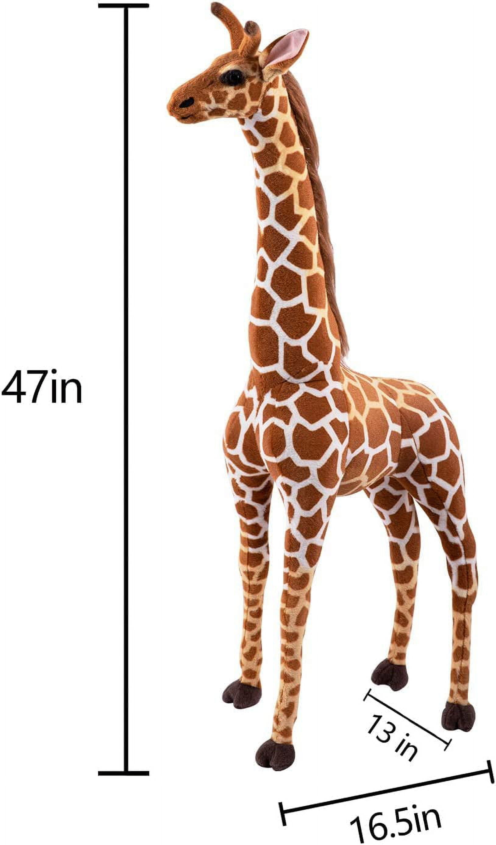 Giraffe stuffed animal life size sales