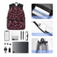 thumbnail image 4 of Easygdp Beautiful Purple Butterflies Mochila Casual para Portátil, Mochila para Escuela, Viajes, Negocios, 4 of 6