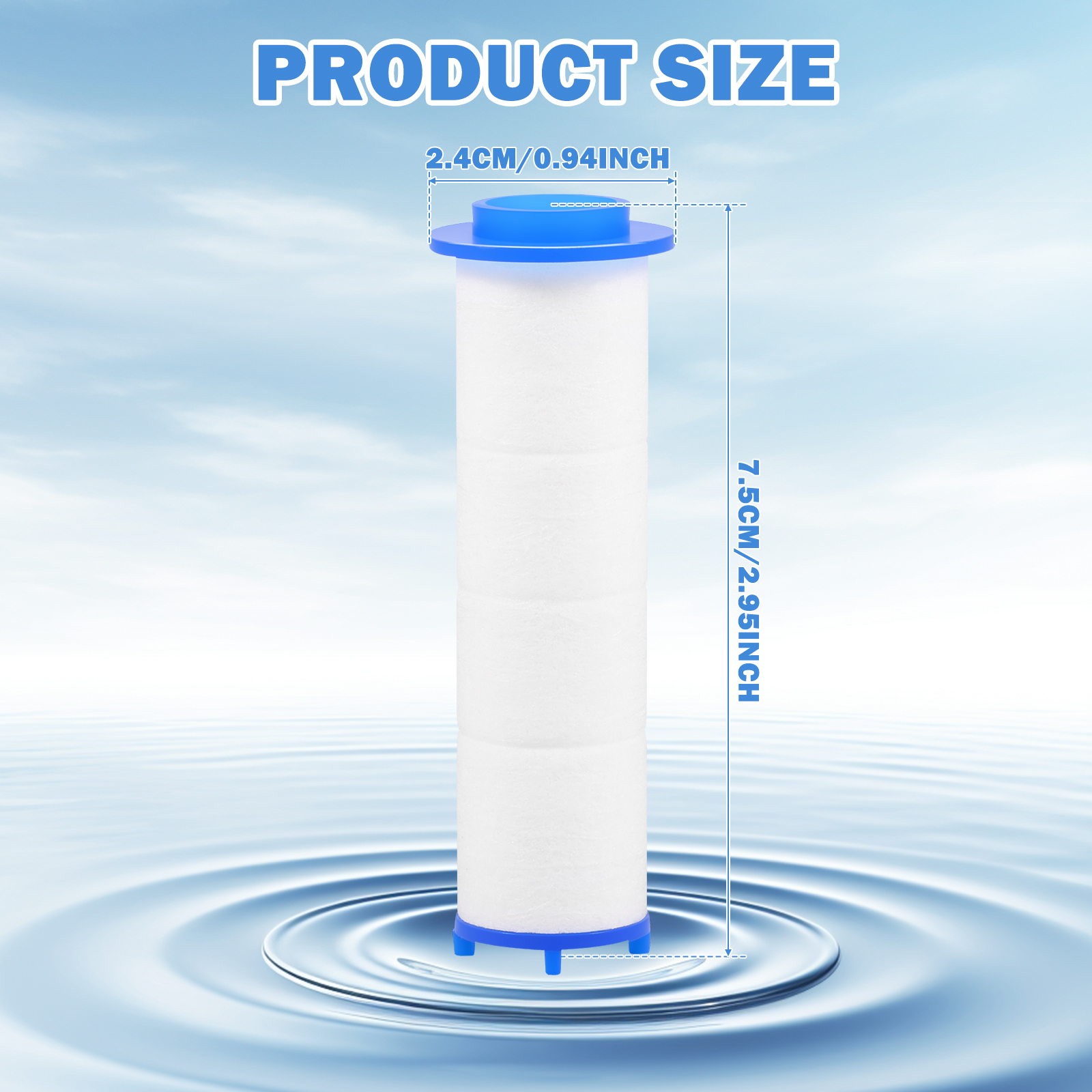 Wakehye 20-Pack Shower Filter Cartridge Replacements photo 2