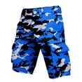 thumbnail image 4 of xfsWaSs Mens Cargo Shorts Men's Camouflage Cargo Shorts Relaxed-Fit Outdoor Hiking Shorts With Pockets For Summer Outdoor Activities Workout Shorts, 4 of 4