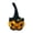 C, variant on Halloween Doll, Hollow Pumpkin Knitted Doll Without A Base