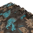 thumbnail image 3 of Wobogo Turquoise Mandalas Bathroom Shower Curtain Set with Floor Mat and Hooks Ultra Waterproof Visible Slider Beads, 3 of 7