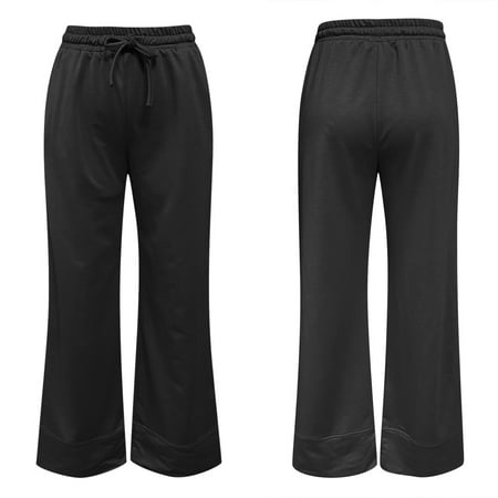 

2 pack Womens Casual Solid Color Comfortable Pajamas Sport Pants Long Yoga Trousers Color Random leggings for girls