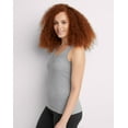 thumbnail image 2 of Hanes Women's Scoopneck Cotton Jersey Tank Light Steel 2XL, 2 of 5