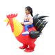 thumbnail image 4 of Funny Inflatable Cock Chook Chicken Halloween Party Costumes For Adult Kids Cosplay Dress Rooster Costumes Hen Christmas Costume, 4 of 4