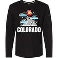 thumbnail image 3 of Inktastic Colorado Mountains and Clouds Long Sleeve T-Shirt, 3 of 5