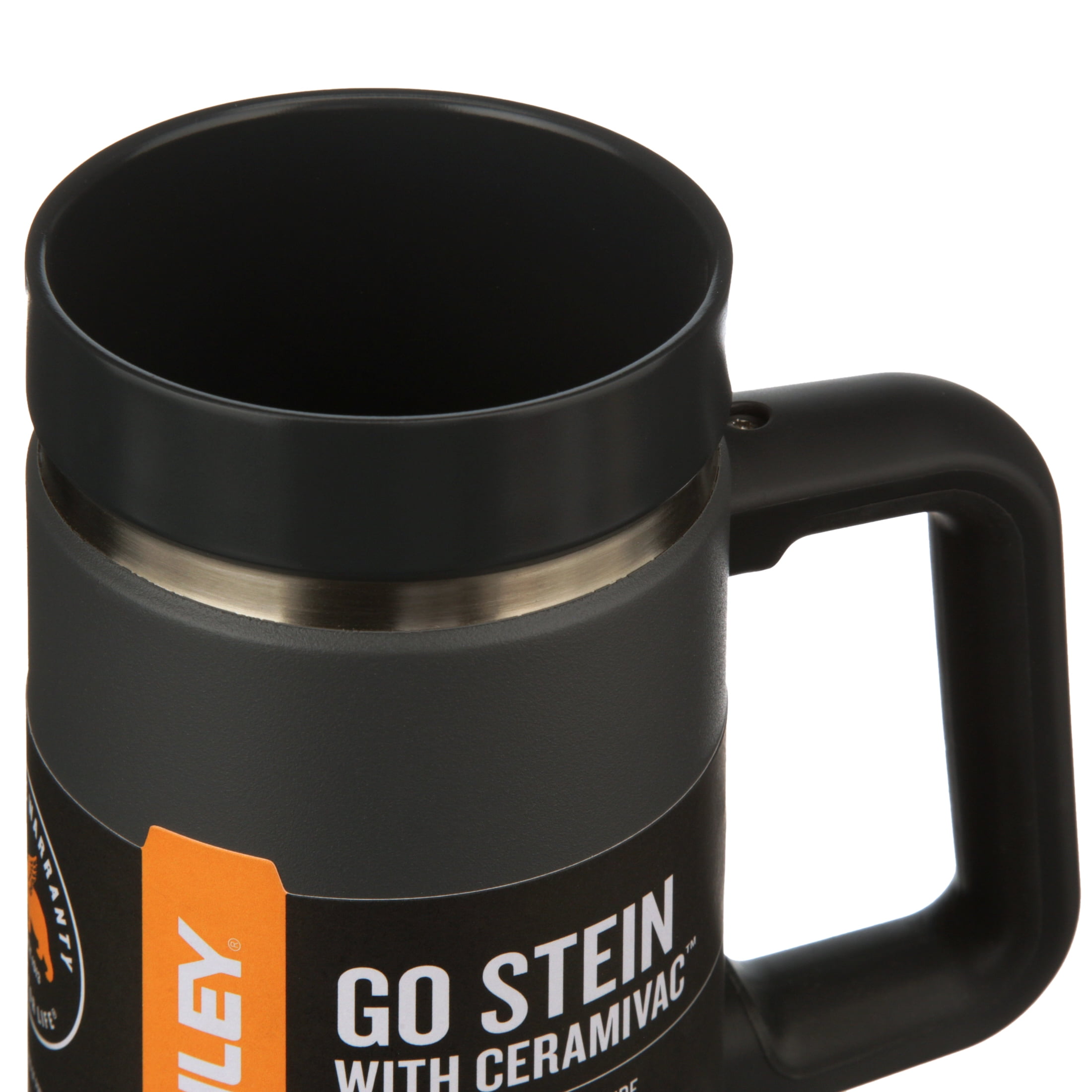 Stanley GO Stainless Steel Stein with Ceramivac 24 oz - Asphalt