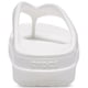 thumbnail image 5 of Sandalia Crocs Sloane Cuña Mujer Brillo Blanco, 8, 5 of 6