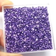 thumbnail image 3 of U8MO 45 Gram Violet Glass Crushed Chips Irregular Shape Nail Art Tips + Storage Box, 3 of 3