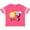 Football Pink and White, variant on Inktastic I'm 3 Third Birthday Sun Rainbow Boys or Girls Toddler T-Shirt