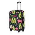 thumbnail image 2 of Gaeub Avocado Love Elastic Luggage Cover with Concealed Zipper Dust-Proof Luggage Cover Protector - 18-32 inch - Large, 2 of 9