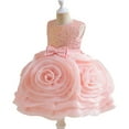 thumbnail image 5 of Petal Princesses 3-8 Years Girls Party Big Floral Dress Kids Evening Princess Gown, 5 of 5