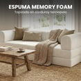thumbnail image 4 of Sofá Cama Desplegable de Alta Densidad con Funda de Corduroy y Sistema de Fijación por Cierres – Nuestro Nido, 4 of 9