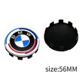 thumbnail image 3 of 4 Pcs Couvre-Roue de Voiture, Logo Bmw Roues, Logo de Jante Centrale Badge de Jante (56mm), 3 of 5