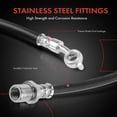 thumbnail image 4 of A-Premium Rear Passenger Brake Hydraulic Hose Compatible with Select Toyota and Lexus Models - Camry 1992-2001, Avalon 1995-2004, Solara 1999-2003, ES300 1997-2001 - Replace# 9008094018, 4 of 5