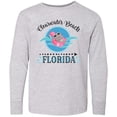 thumbnail image 3 of Inktastic Clearwater Beach Florida Trip Long Sleeve Youth T-Shirt, 3 of 5