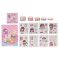 thumbnail image 2 of Conjunto de pegatinas de Papel japonesas ANGGREK con patrón encantador, 2 of 8