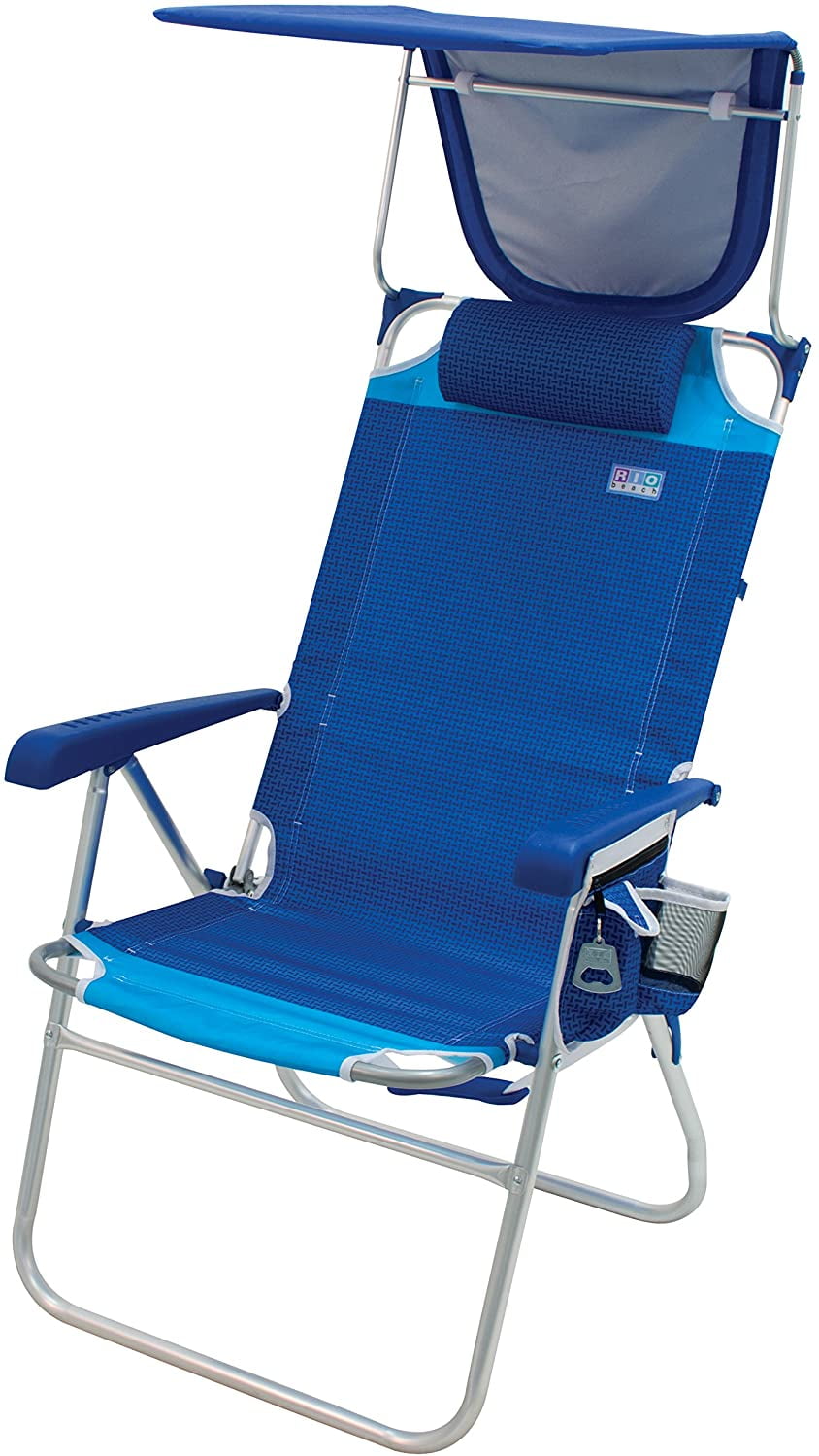 Modern Sun Shade Beach Chair with Simple Decor