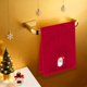 thumbnail image 1 of Toalla de Cocina Navideña de Algodón | Toalla Navideña Bordada con Alce y Guirnalda de Papá Noel | Tela de Rizo de Algodón Suave, Absorbente y de Secado Rápido | Ideal Como Regalo para Decorar El Hog, 1 of 6