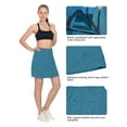 thumbnail image 5 of Little Donkey Andy Women's Athletic Skort Skirts UPF 50+ Quick Dry Golf Tennis Causal Skirt with Pockets Slate XL, 5 of 7
