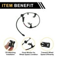 thumbnail image 4 of Unique Bargains ABS Wheel Speed Sensor ABS Sensor Anti-lock Braking System Sensor No.919214V300 for Kia K3 2013-2018 1 Pc Rear Right, 4 of 6