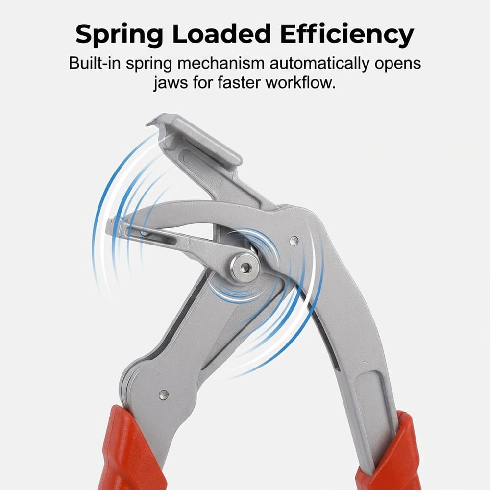Car Clip Pliers & Trim Removal Tool, Multi-Functional Panel Removal Pliers for Auto Interior, Plastic Clip Rivet Buckle Remover, Damage-Free Automotive Disassembly Tool