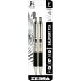 thumbnail image 2 of WWS-F-402 Stylo à Bille Rétractable, 0.7mm, Noir 2 Pack (29212), 2 of 4