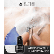 Stacy Lash Extra Strong Adhesive (0.17 fl.oz / 5 ml) / Black Cyanoacrylate Eyelash Extension Glue / Strong and Fast Drying Formula / Professional Use Only