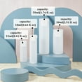 thumbnail image 5 of 10 Pack 18ml 0.6oz Small Travel Squeeze Bottles - Refillable Makeup Foundation Container Sample Bottles Tubes for Toiletries Shampoo Toner, 5 of 6