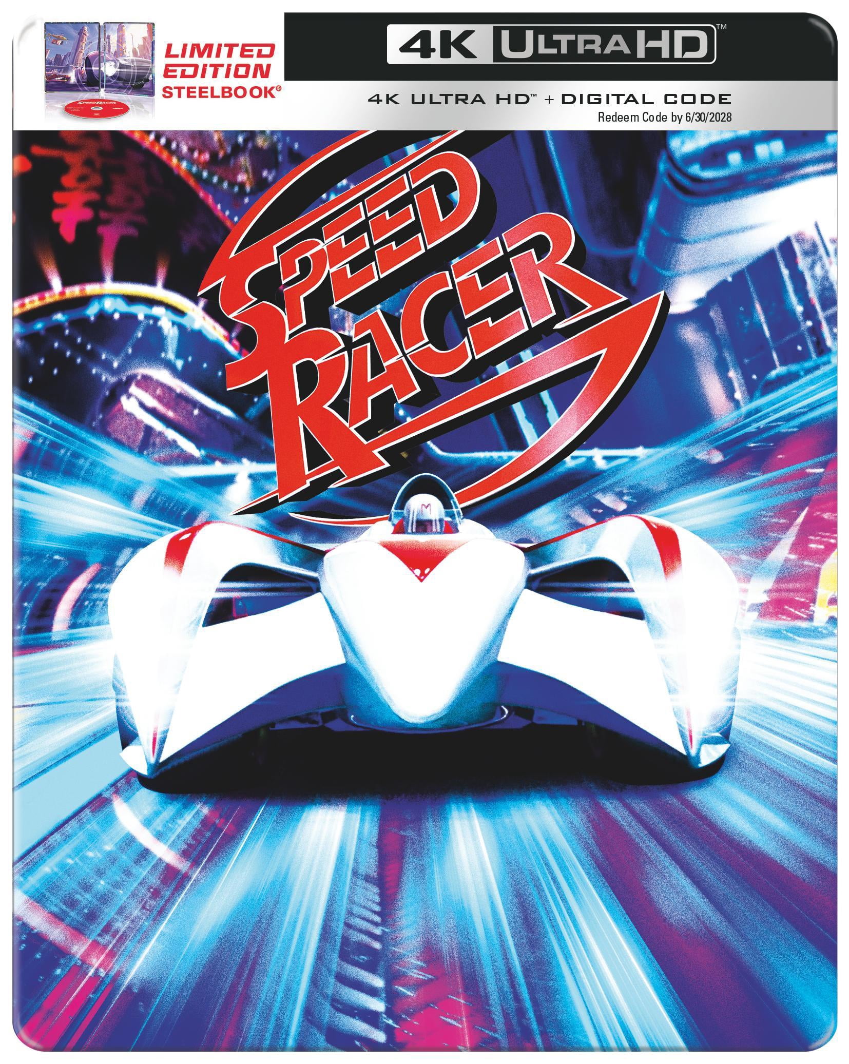 Speed Racer (Steelbook) (4K Ultra HD + Digital Copy), Action, Warner Bros.
