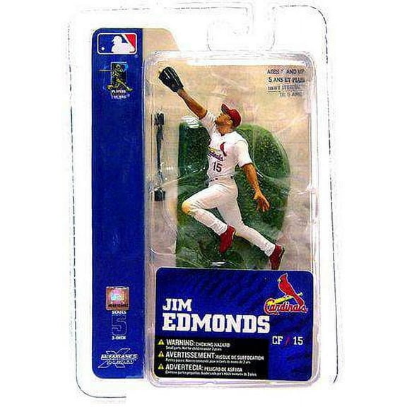 McFarlane MLB Sports Picks 3 Inch Mini Series 5 Jim Edmonds Mini Figure